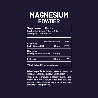 Lucid-Mg Magnesium Glycinate Powder