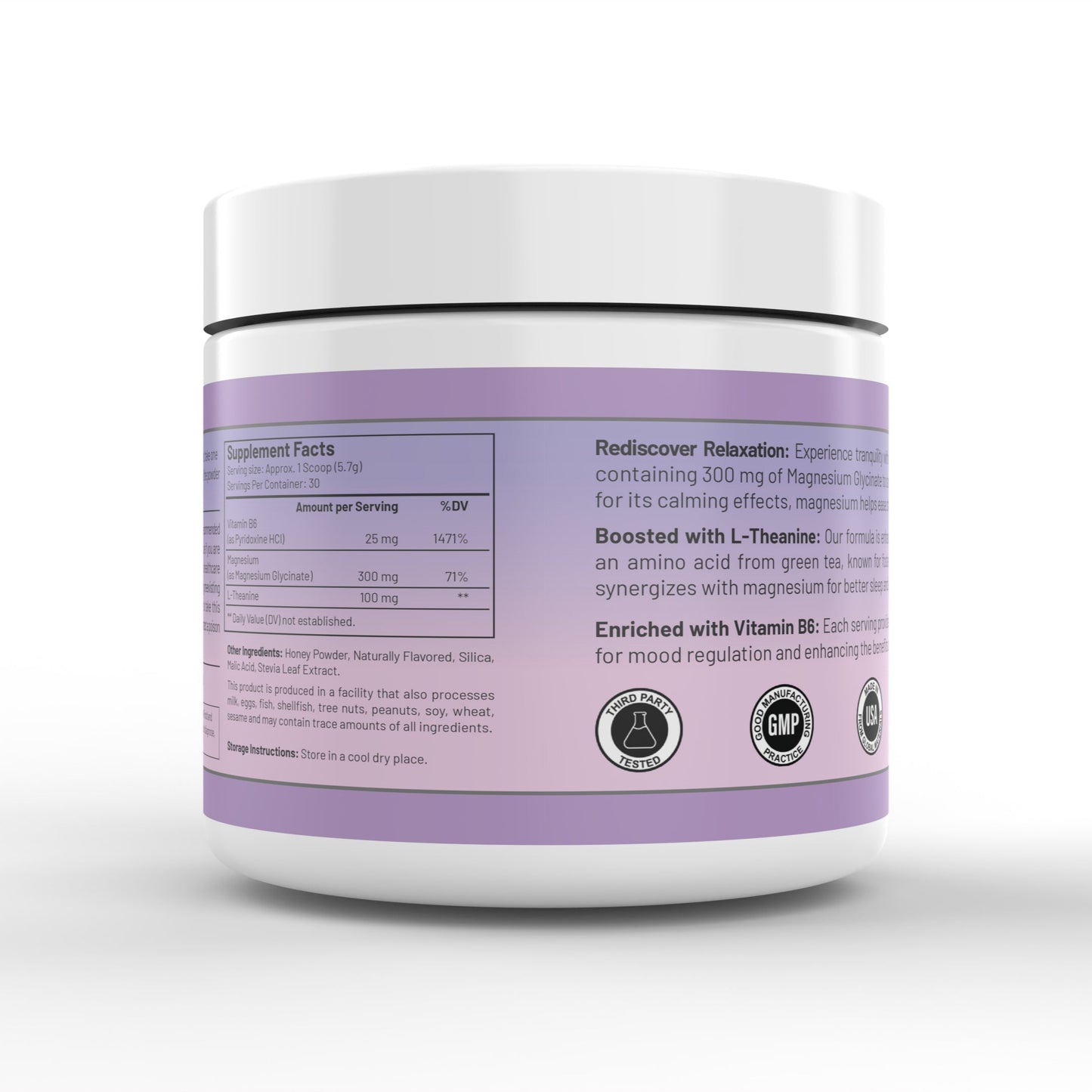 Lucid-Mg Magnesium Glycinate Powder