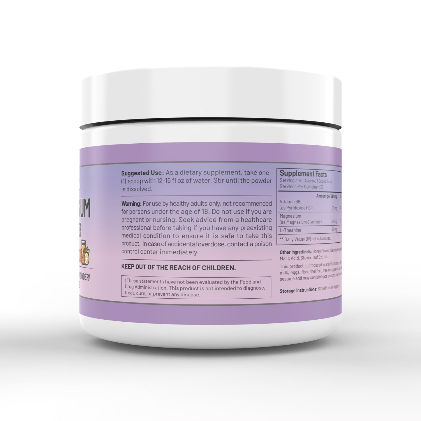Lucid-Mg Magnesium Glycinate Powder